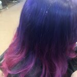 purple to pink color melt